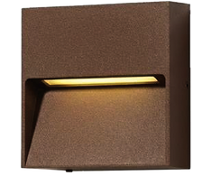 Sieninis šviestuvas 2,2W LED sieninis fasado šviestuvas NASHIRA, rūdžių sp., 2200/2700/3200/4000K, IP65, A2062071M