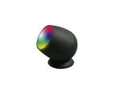 V-tac 2,2W LED šviestuvas, juodas, suderinamas su AMAZON ALEXA ir GOOGLE HOME, 3000-6500K/RGB