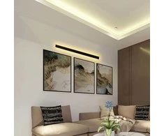 V-tac 23W LED linijinis sieninis šviestuvas, antracito sp., 4000K