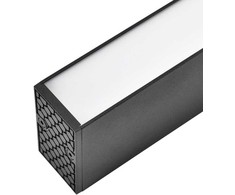 Pakabinamas šviestuvas 23W LED linijinis šviestuvas LORIEN, 120cm, juodas, 3000K