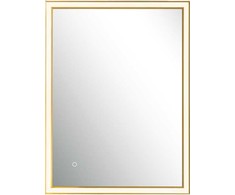 Sieninis šviestuvas 23W LED šviestuvas - veidrodis, anoduoto aukso sp., 3000/4000K, dimeriuojamas, IP44, 25393