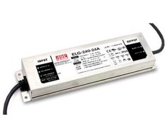 240W LED impulsinis maitinimo šaltinis MEAN WELL, 24V, 10A, IP65, PFC, reguliuojamas
