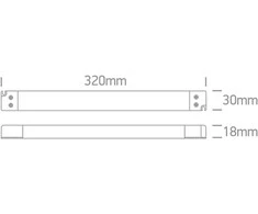 Bikuvalt 240W LED maitinimo šaltinis, 24V, IP20, 89240VL
