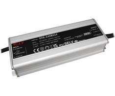 240W LED maitinimo šaltinis GV6-240, 24V, IP67, PFC