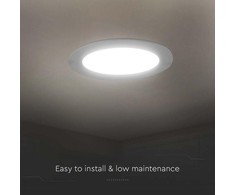 V-tac 24W LED įleidžiama panelė, balta, 6500K