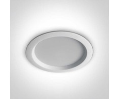 24W LED įleidžiamas šviestuvas, baltas, 3000K, 10124T/W/W