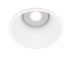 24W LED Įleidžiamas šviestuvas, baltu korpusu, 4000K (dienos šviesa), 71° šviesos kampas.