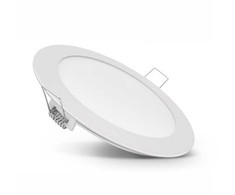 24W LED įmontuojama panelė, apvali, su maitinimo šaltiniu, (2700K) šiltai balta
