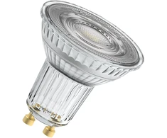 Ledvance 2,4W LED lemputė PAR16, GU10, PAR16, skaidri, 36°, 2700K, dimeriuojama