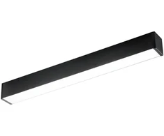 24W LED linijinis šviestuvas NEXT, juodas, CCT