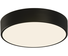 24W LED lubinis šviestuvas DINS, matinės juodos sp., 2700/3000/4000K, dimeriuojamas, IP44, P0395272NLDT