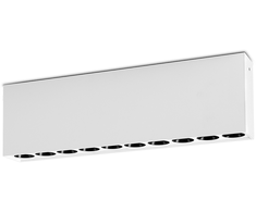 24W LED lubinis šviestuvas INVISIBLE, baltas, 3000K, P3980100B