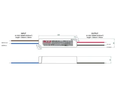 Bikuvalt 24W LED Maitinimo šaltinis GLP 24V IP67