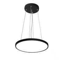 Italux 24W LED pakabinamas šviestuvas ALATA, juodas, 2800/4000/6000K