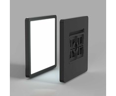 Italux 24W LED pakabinamas šviestuvas BASTIA, juodas, 2800/4000/6000K