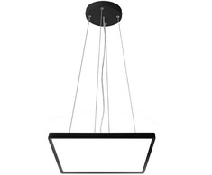 Italux 24W LED pakabinamas šviestuvas BASTIA, juodas, 2800/4000/6000K