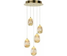 Italux Pakabinamas šviestuvas Huelto PND-22112132-5A-CHPN