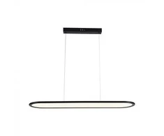 V-tac 24W LED pakabinamas šviestuvas, juodas, 3000K