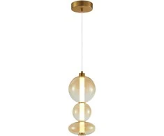 Italux 24W LED pakabinamas šviestuvas SONTE, gintaro sp., 3000K