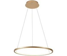 Italux 24W LED pakabinamas šviestuvas VINOLA, aukso sp., 3000/4000K