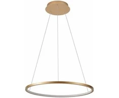 Italux 24W LED pakabinamas šviestuvas VINOLA, aukso sp., 3000/4000K