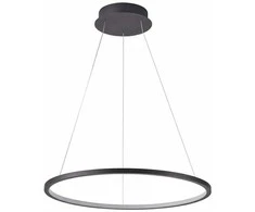 Italux 24W LED pakabinamas šviestuvas VINOLA, juodas, 3000/4000K
