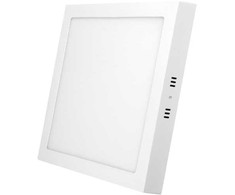 24W LED paviršinė panelė, balta, 6000K