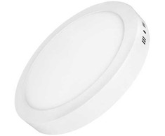 24W LED paviršinė panelė, balta, 6000K