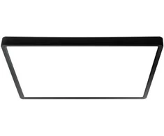 Italux 24W LED paviršinė panelė BASTIA, juoda, 2800/4000/6000K