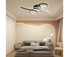 Lubinis šviestuvas V-tac 24W LED paviršinis šviestuvas, juodas, 3000K
