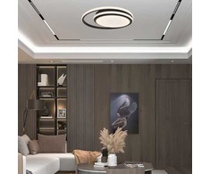 Lubinis šviestuvas 24W LED paviršinis šviestuvas, juodas, 4000K
