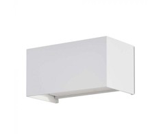 V-tac 24W LED sieninis lauko šviestuvas, baltas, 4000K, IP65