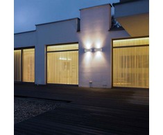 V-tac 24W LED sieninis lauko šviestuvas, baltas, 3000K, IP65