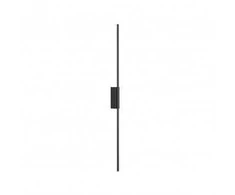 Bikuva.lt 24W LED sieninis šviestuvas STICK, juodas, 3000K, dimeriuojamas sensoriumi, 01-2791