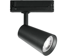 24W LED trifazis bėginis šviestuvas KONE, juodas, 4000K
