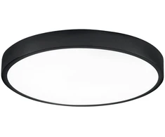 24W LED vonios lubinis šviestuvas DOMO, juodas, 4000K, IP44