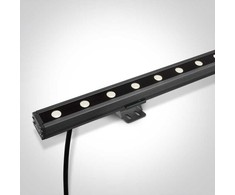 24x1W LED linijinis sienų šviestuvas, pilkas, 4000K, 7055B/C