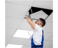 25/36/40W LED panelė CAPRI, balta, 3000/4000/5700K, IP44, 30x120cm