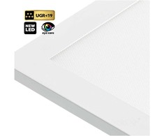 25/36/40W LED panelė CAPRI, balta, 3000/4000/5700K, 60x60cm, IP44, UGR19