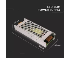 250W Maitinimo šaltinis V-TAC, 24V, 10A