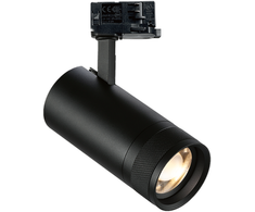 25W LED akcentinis šviestuvas į 3 fazių bėgelį EOS, juodas, 4000K, 322100