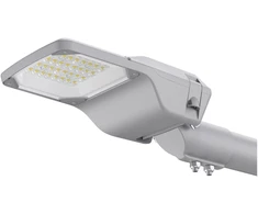 25W LED gatvės šviestuvas STREETLIGHT COMPACT, šviesaus aliuminio sp., 4000K, 74° x 146°