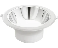 25W LED įleidžiamas šviestuvas MACK, baltos/chromo sp., 4000K