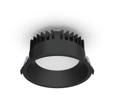 25W LED įleidžiamas šviestuvas TECH, juodas, 3000/4000K, dimeriuojamas, IP65, E3987170NDP
