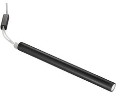2,5W LED įleidžiamas šviestuvas TUBEX, juodas, 4000K