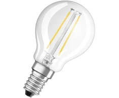 Ledvance 2,5W LED lemputė CLASSIC P, E14, skaidri, 2700K