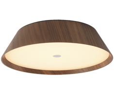 25W LED lubinis šviestuvas CORA, medžio/juodos sp., 2700/3000K, dimeriuojamas, P4015070WALDP
