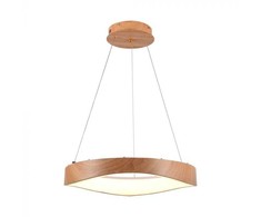 V-tac 25W LED pakabinamas šviestuvas, medienos/baltos sp., 3000K