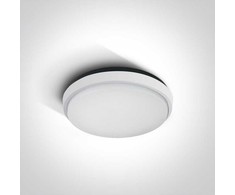 25W LED plafonas, baltas, 3000K, 67362/W/W