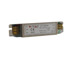 V-tac 25W maitinimo šaltinis SLIM 12V, IP20